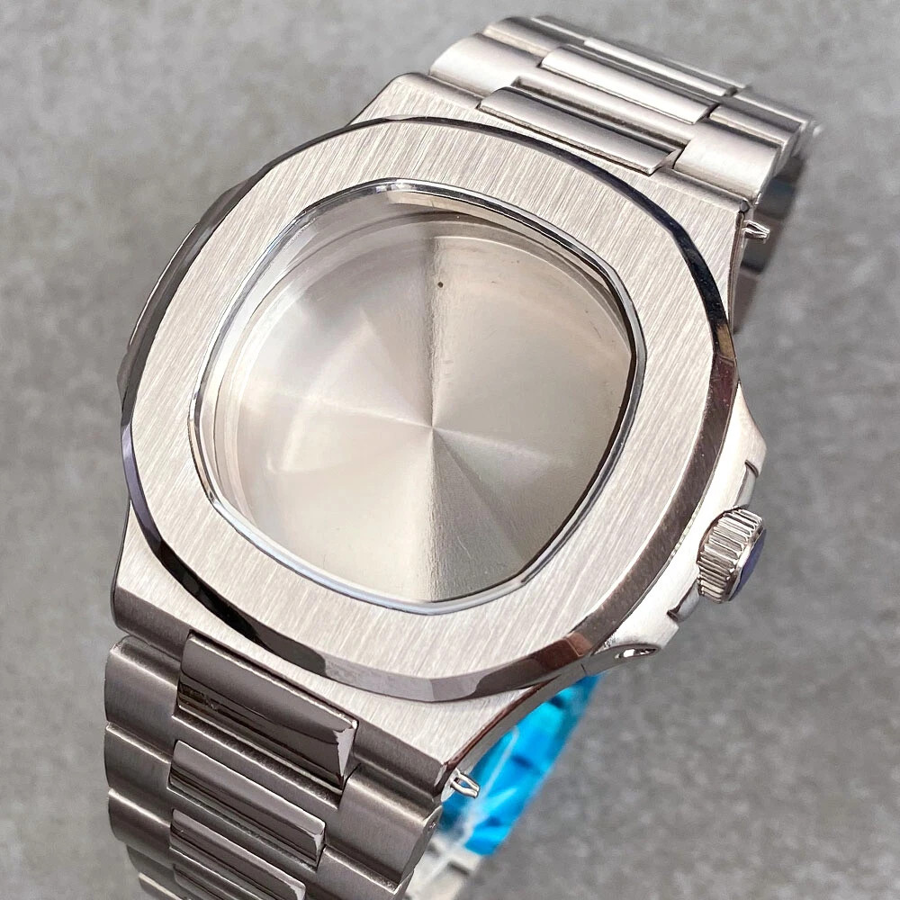 40mm NH35A Square Watch Case Replacement for NH36 NH38 NH70 Waterproof Sapphire