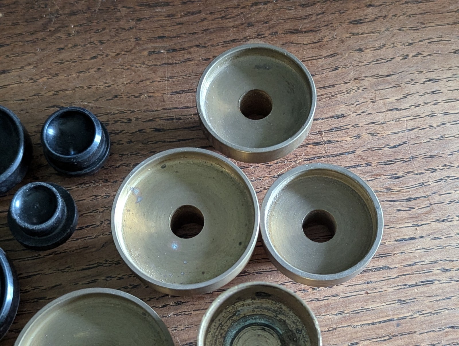 Robur Crystal Press Dies, Brass / Bakelite, Used, Various Sizes #S270