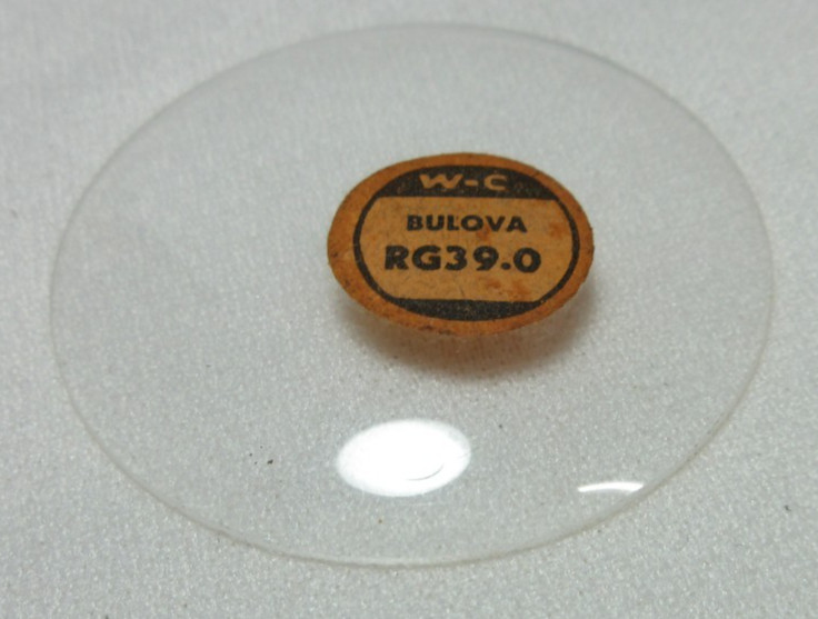 WC BULOVA ROUND GLASS WATCH CRYSTAL RG39.0 REPLACEMENT REPAIR PART #919
