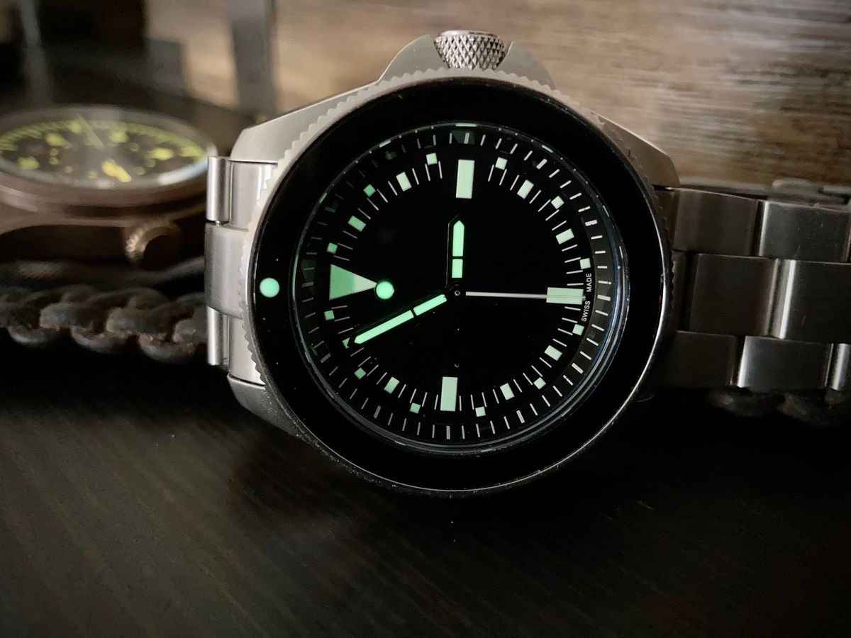 SKX007/SRP Turtle Knurled Crown – CT253 Polished + S