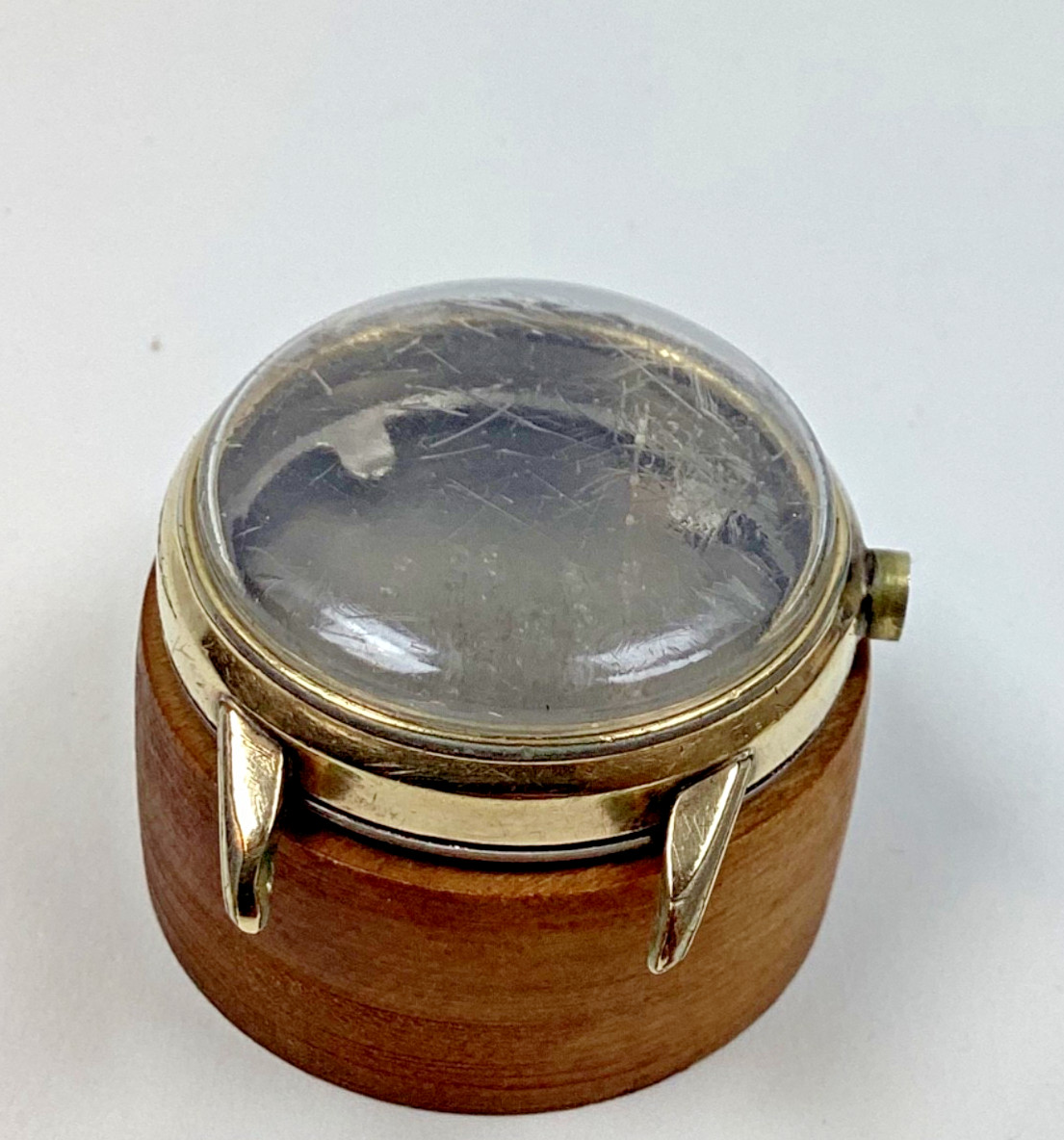 WWII Era Boulevard Military 10K GF Wrist Watch Case 31MM Case with Band