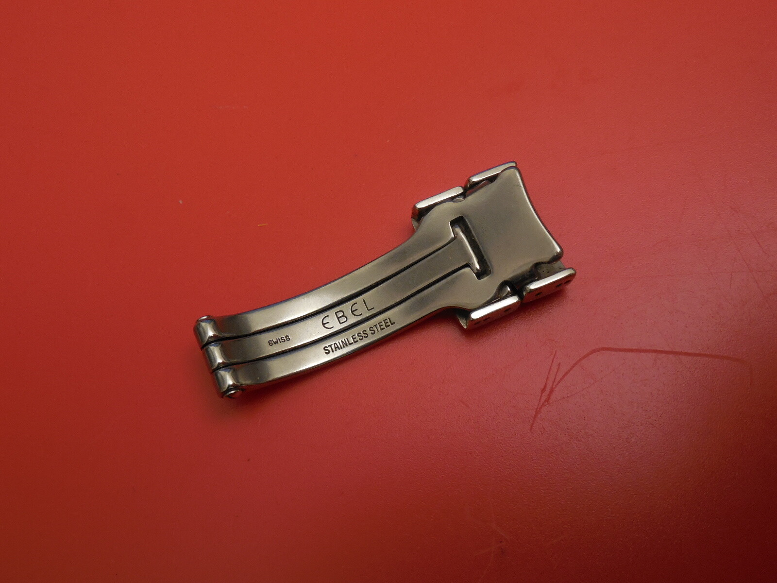 GENUINE EBEL STAINLESS STEEL BELUGA 14MM BAND BRACELET BUCKLE