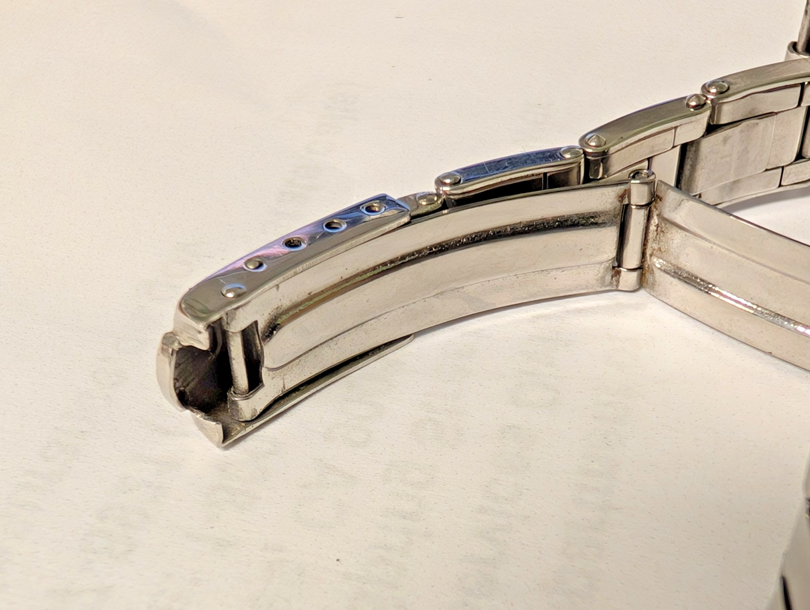 Rolex Clasp/Buckle bracelet – Riveted Oyster Spring Expansion 10mm at the clasp