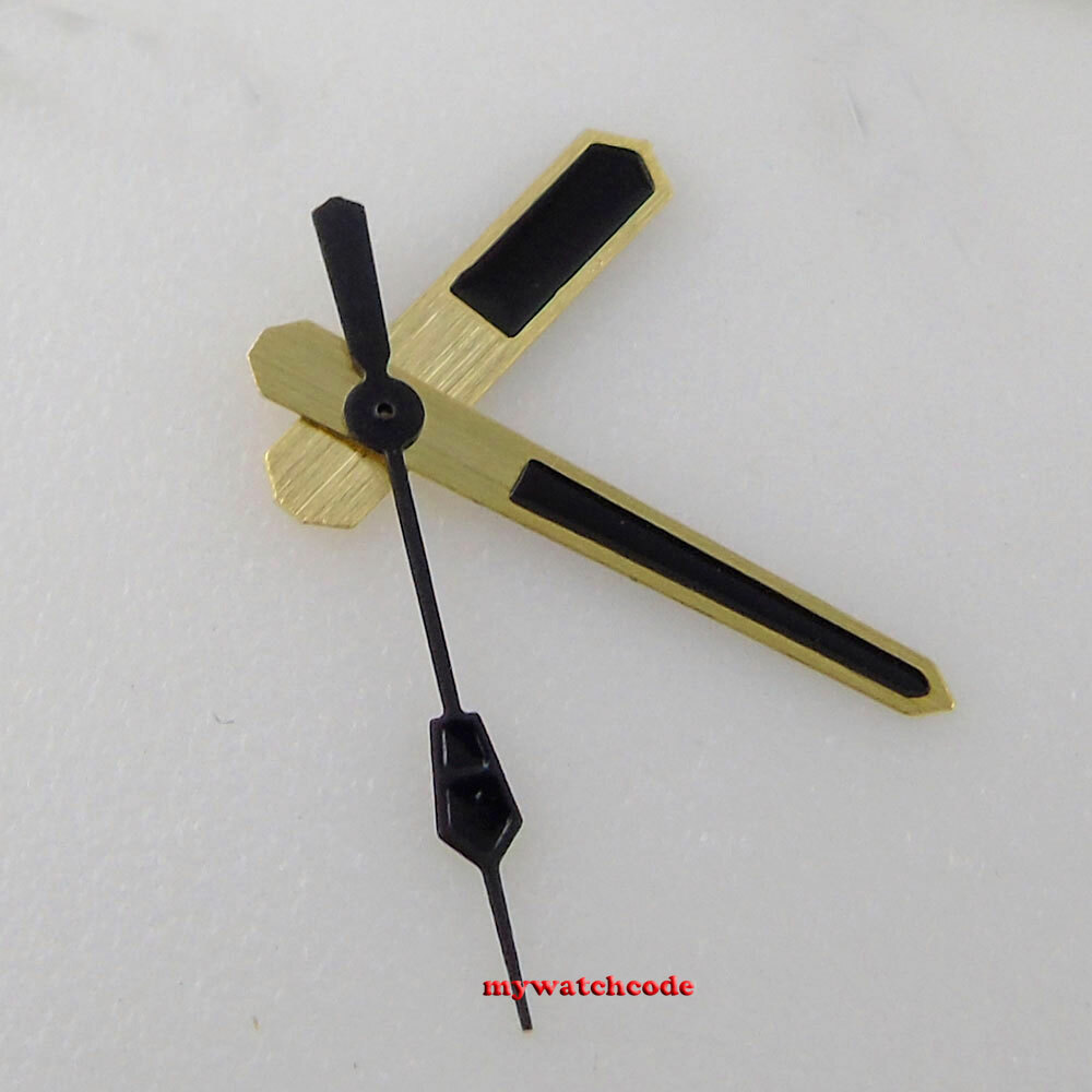 Black silver edge golden edge watch hand fit Japan NH35 NH36 7s26 7s36 movement