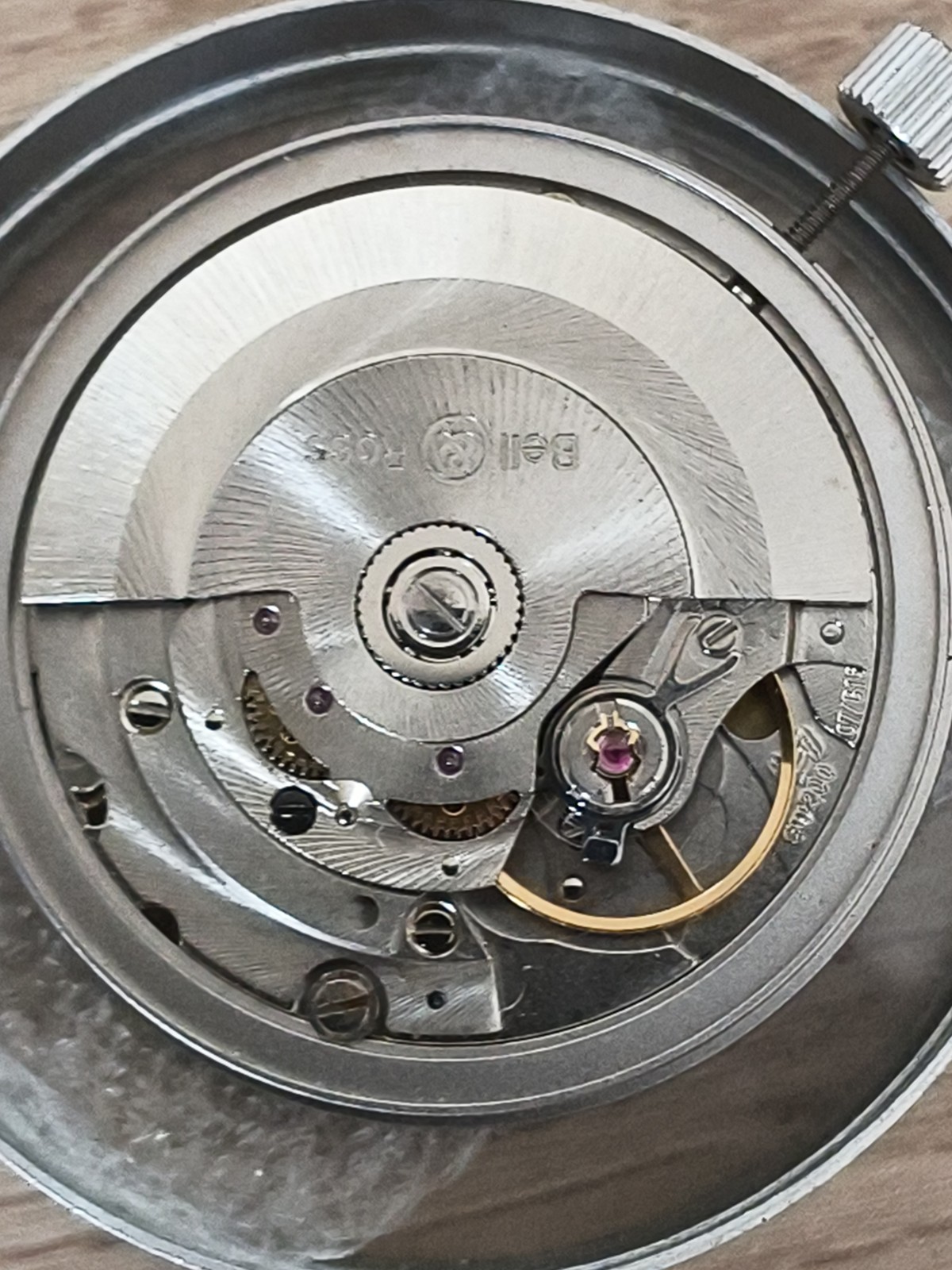Bell And Ross Watch Movement None Running For Parts Or Repair
