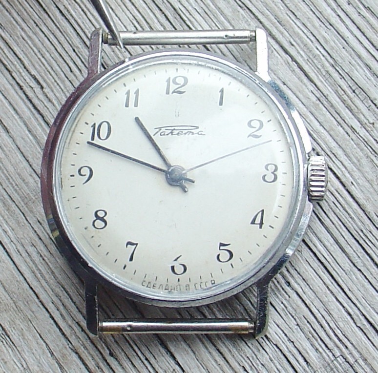 SOVIET RAKETA ATOM WATCH FIRST CLASS “2609A.1” MOV. 21jewels Screwback Servised