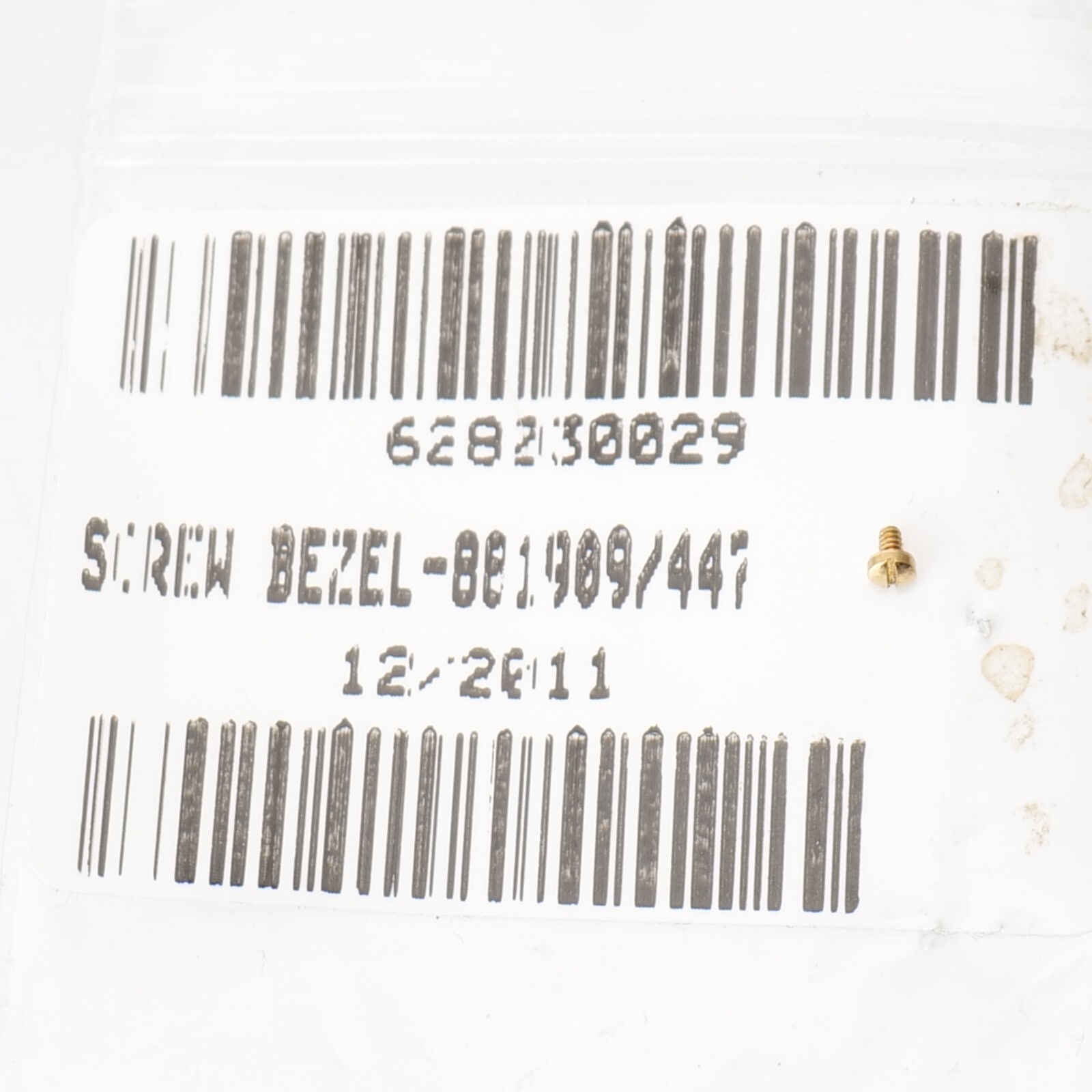 Ebel (1) Screw For Bezel 881909/447 New Old Stock 18k Gold Watchmakers Part NEW