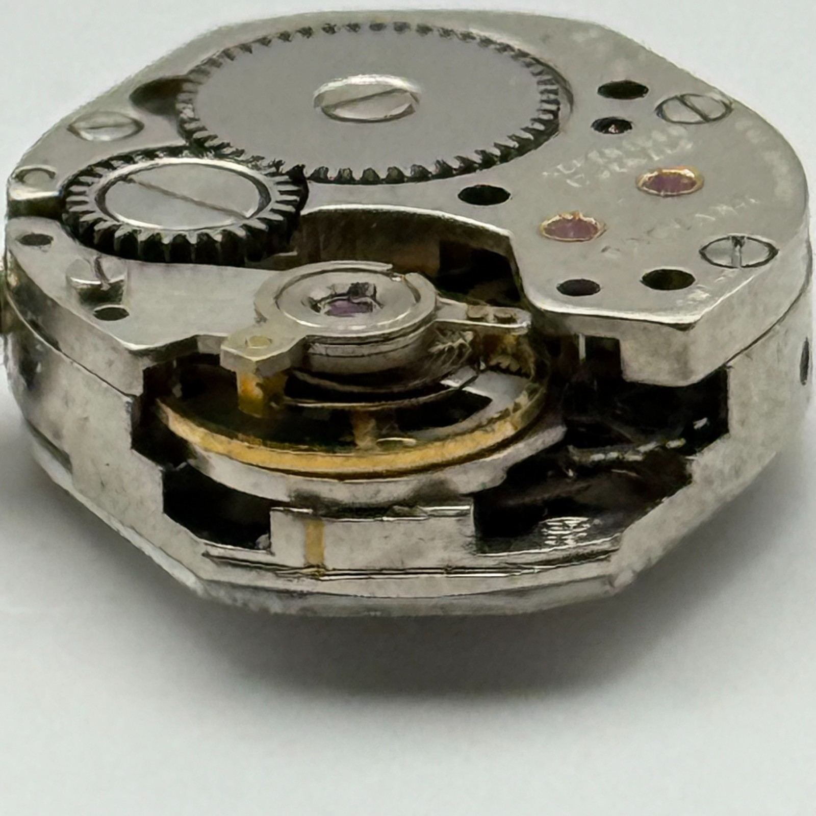 BFG 927 Watch Movement Grovana 17 Jewels Swiss Manual Wind Parts Repair 15.2mm