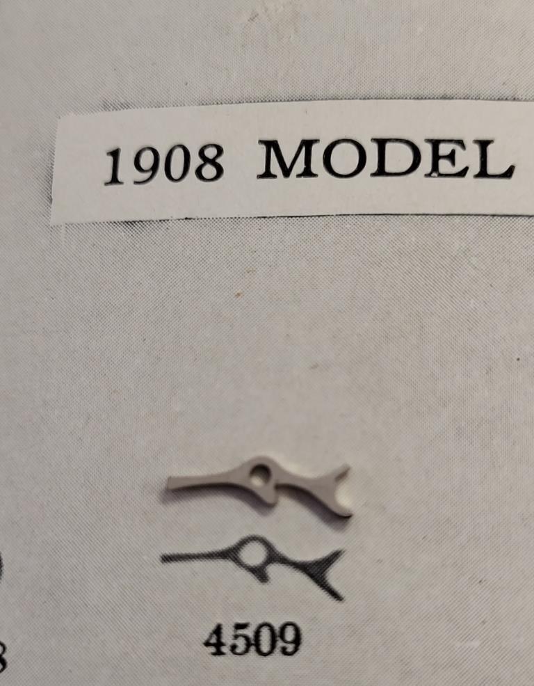 16 Size Waltham Model 1908 Winding Indicator Parts- Select from list