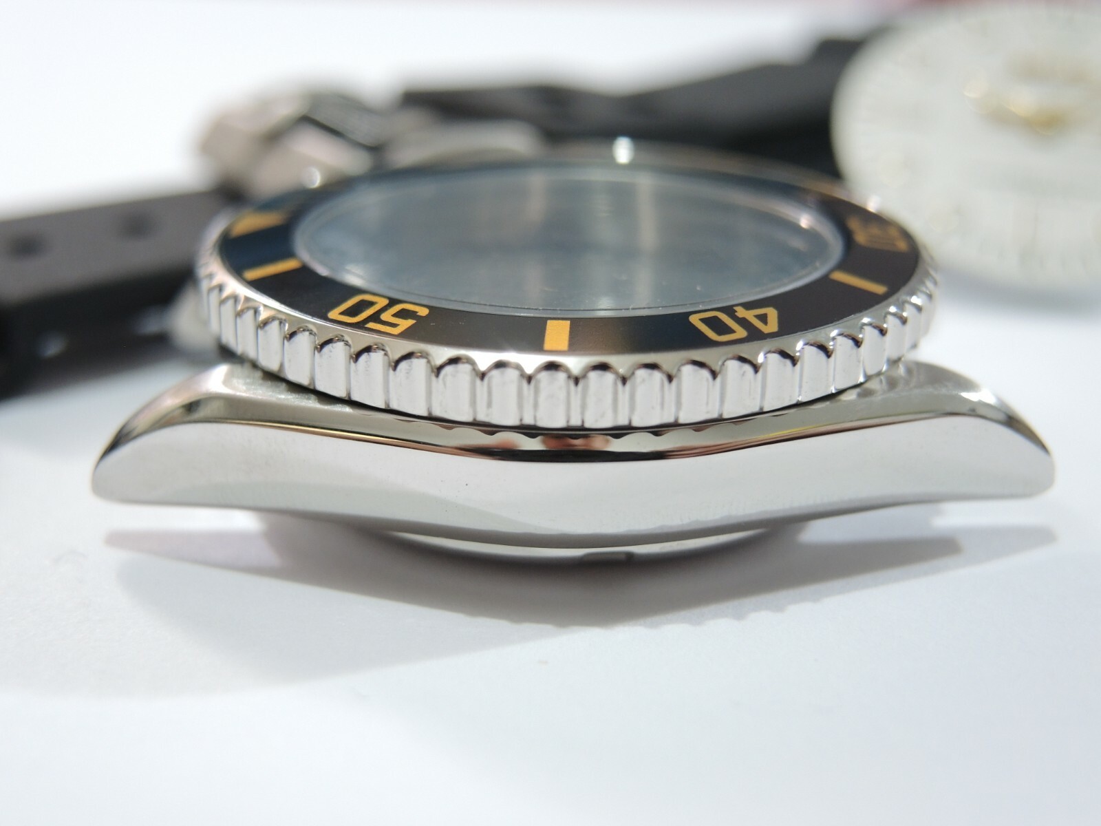 NEW STAINLESS CASE,CROWN,DIAL,HANDS,STRAP MEDIUM DIVERS 10BAR SKX027(7S26-0050)