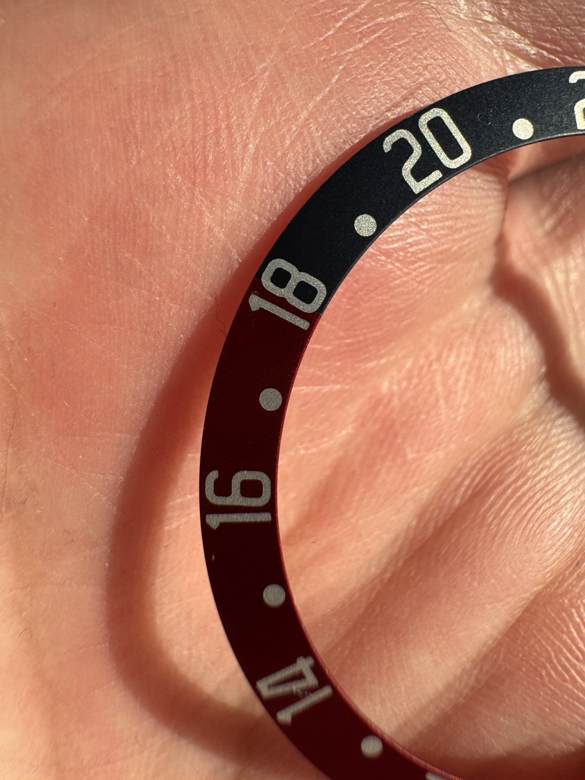 Genuine Tudor 41mm GMT Black Bay Bezel Insert NOS
