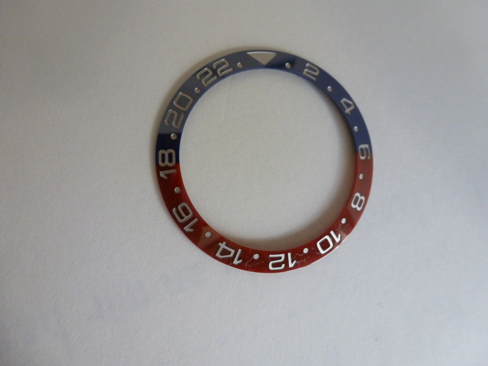 ceramic Bezel Insert Fits Rolex GMT Master II Pepsi 116710 126710 Custom Made