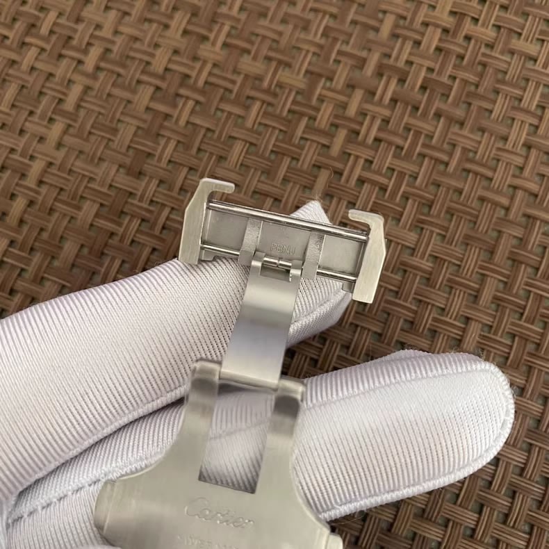 Folding Buckle for Cartier Santos 100 M/XL – Deployment Clasp 21mm