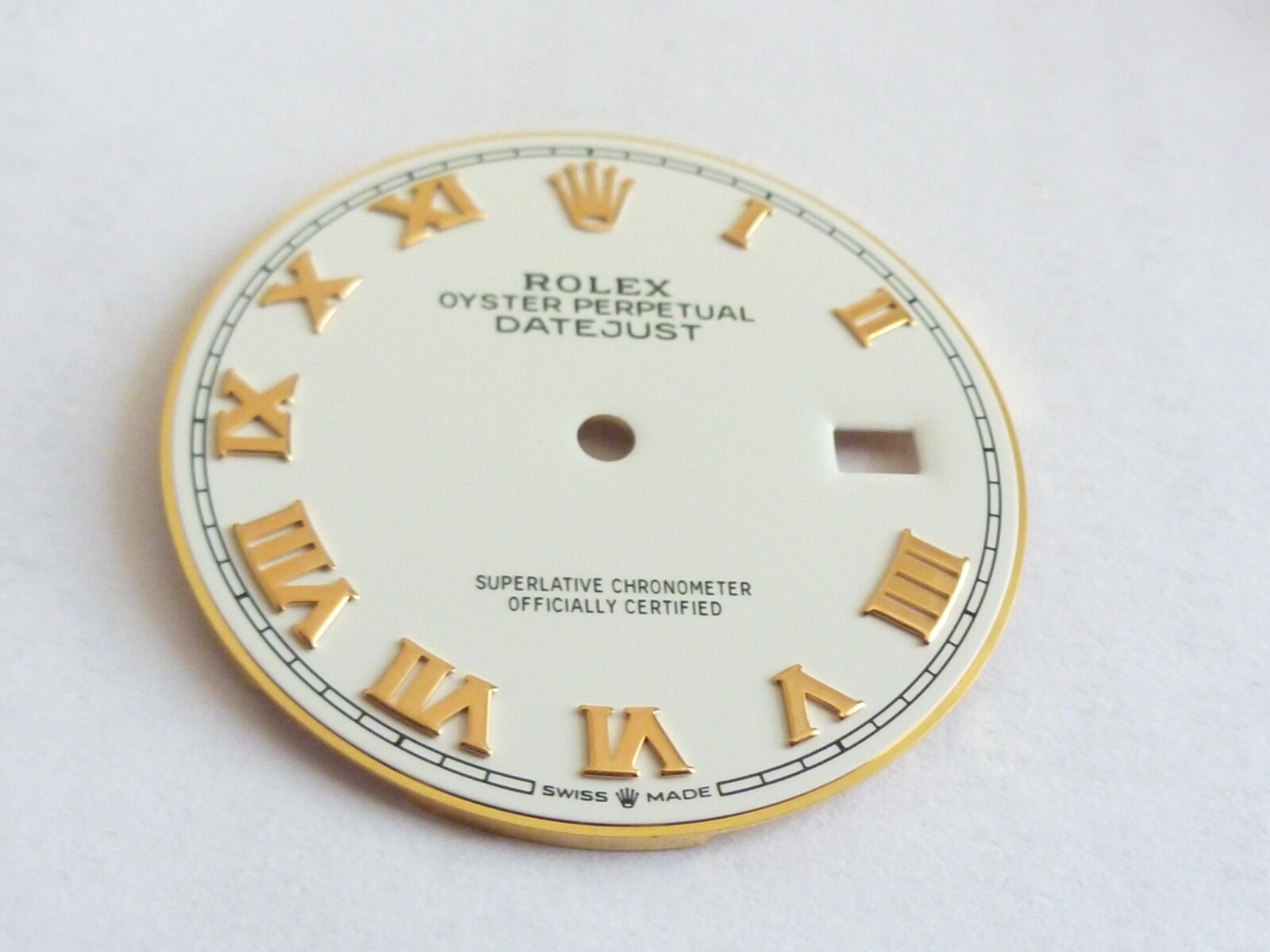 NEW Original Rolex Datejust 36MM Roman rose gold index Dial for reference 126231
