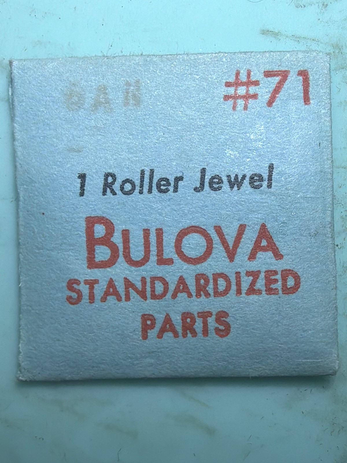 Bulova #71 Roller Jewel – NOS – Various Calibers
