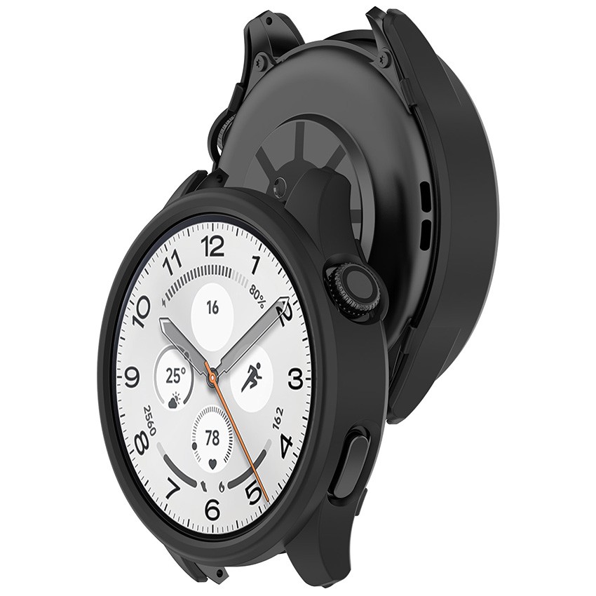 Semi-Enclosed Cover Case PC Skeleton Bumper Scratch Resistant for Xiaomi Watch 5