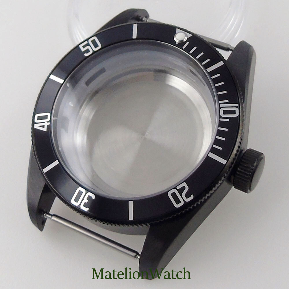 41mm Watch Case Parts Fit For NH35 NH36 Miyota 8215 ETA 2836 10 ATM Waterproof