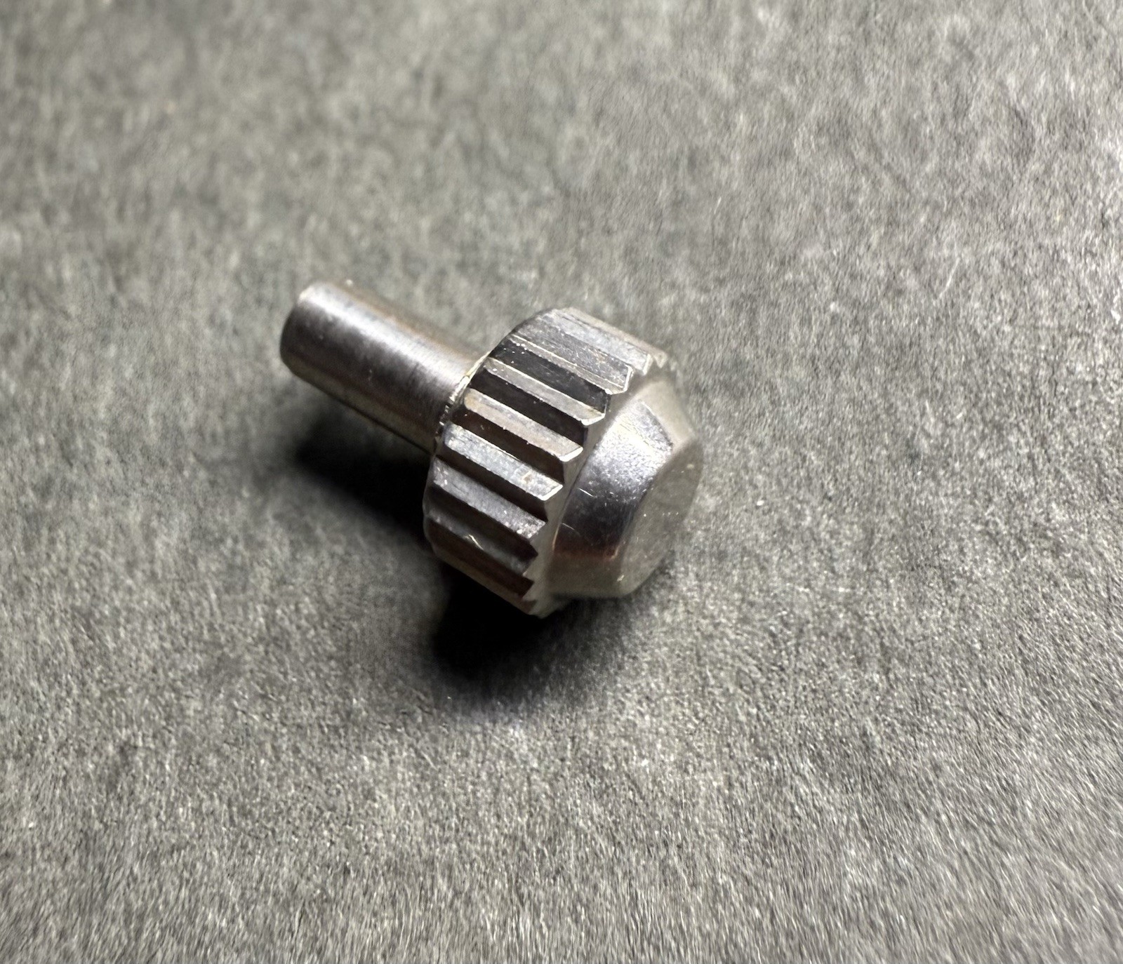 Genuine NOS Jenny Carribean Screw Down Crown And Tube 5.9 X 4.1 X 0.9mm