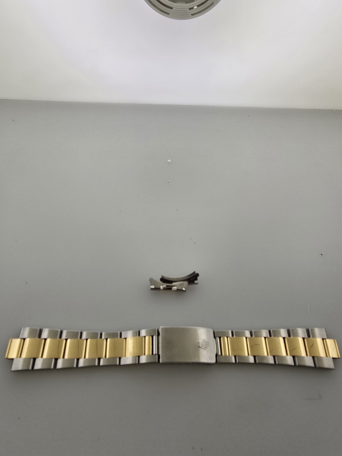 Rolex 78363 18K/SS 20MM Oyster Bracelet For Daytona 16523 & 16233 No Holes Case.