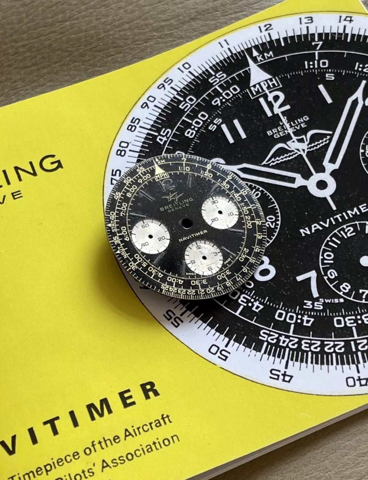 breitling navitimer 806 dial