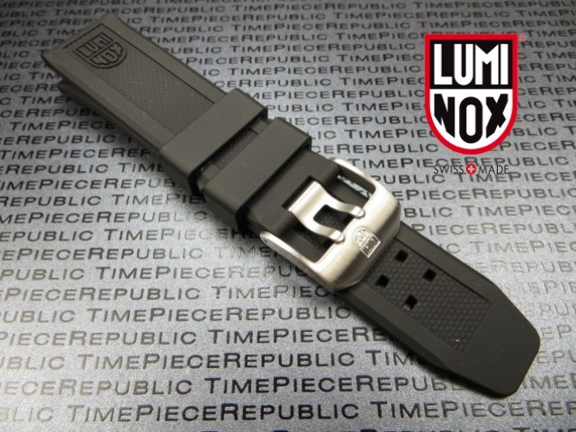 New LUMINOX 23mm Rubber Strap EVO Watch Band X1 3050 3950 Colormark Navy Seal