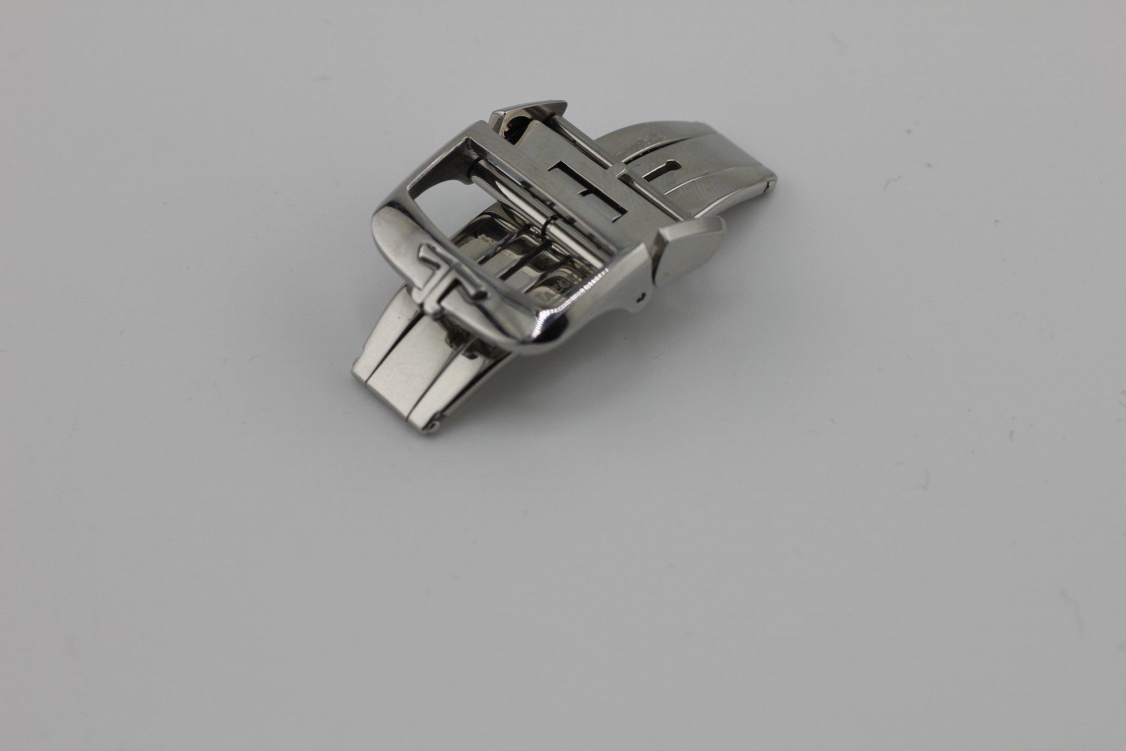 Authentic New Jaeger-LeCoultre 18mm Stainless Steel Deployant Buckle Clasp OEM