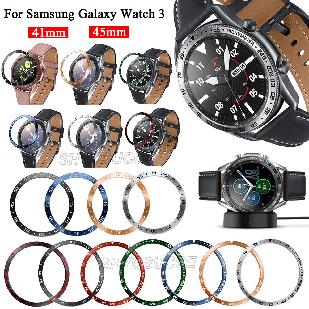 For Samsung Watch 5/5Pro 4 40/44mm 6 Classic 43/47mm Metal Bezel Ring Cover Case