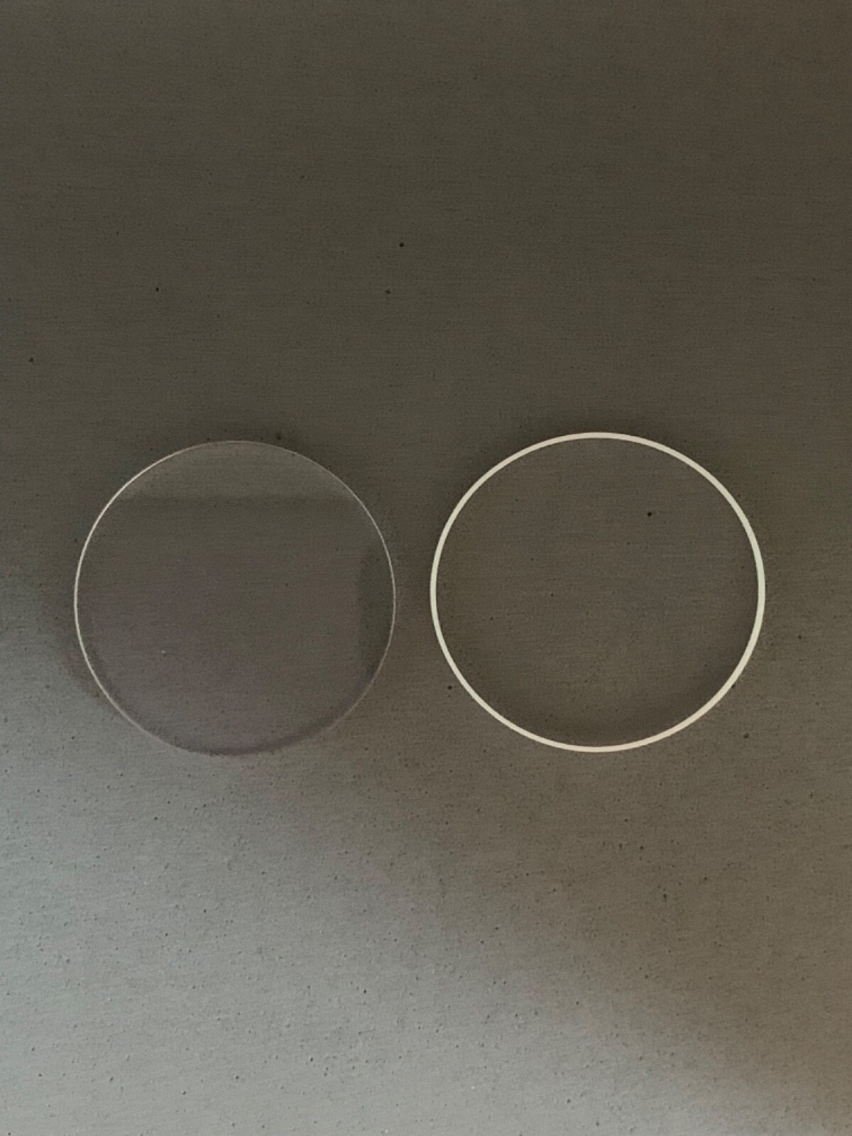 Original Michele Watch Crystal with Gasket MW17B……………….