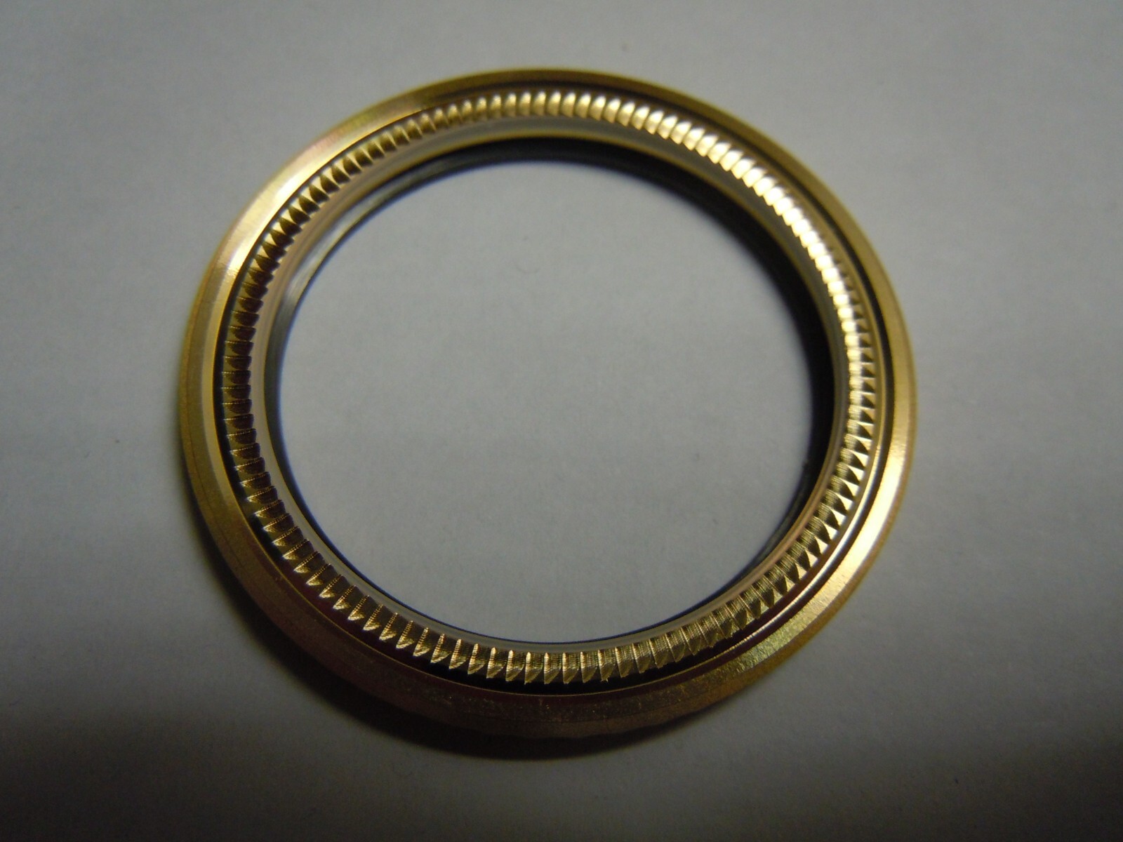 Yellow GP Bezel for Rolex Submariner 116613LN, 116618LN Black Ceramic Insert