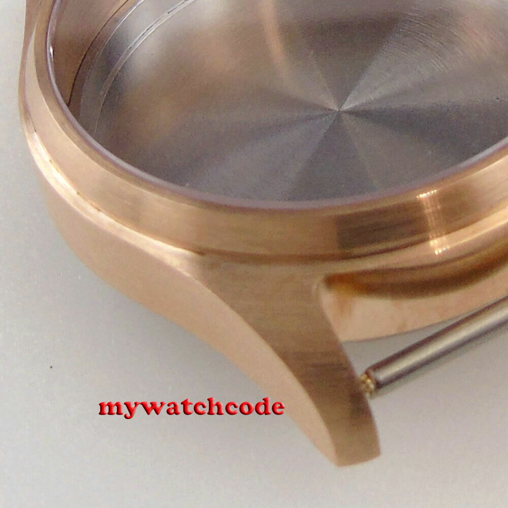 39mm CUSN8 Bronze Watch Case Sapphire Glass Fit NH35A NH36A (Case+dial+hand)