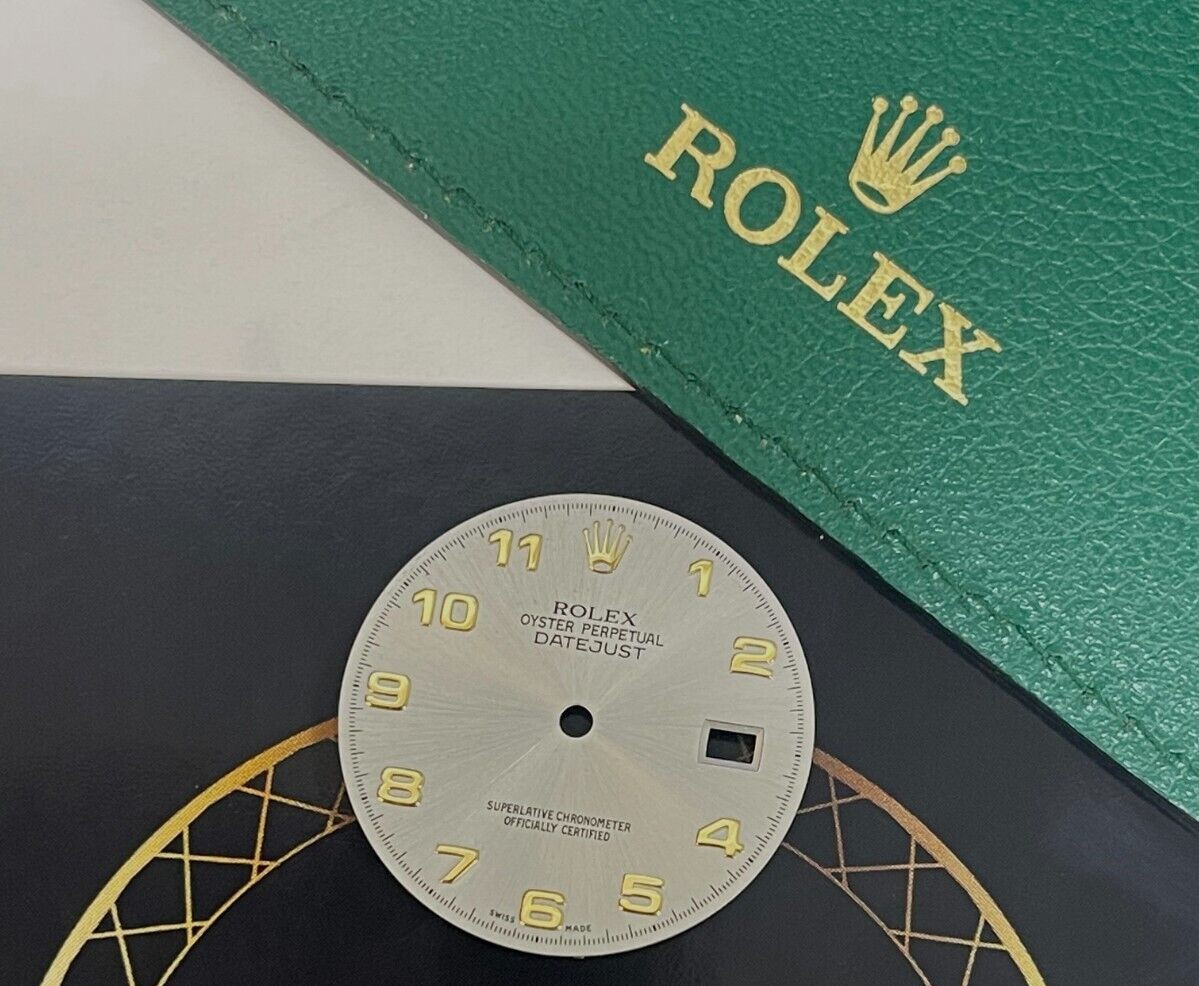 Rolex Datejust 36mm Silver Arabic Model 16013