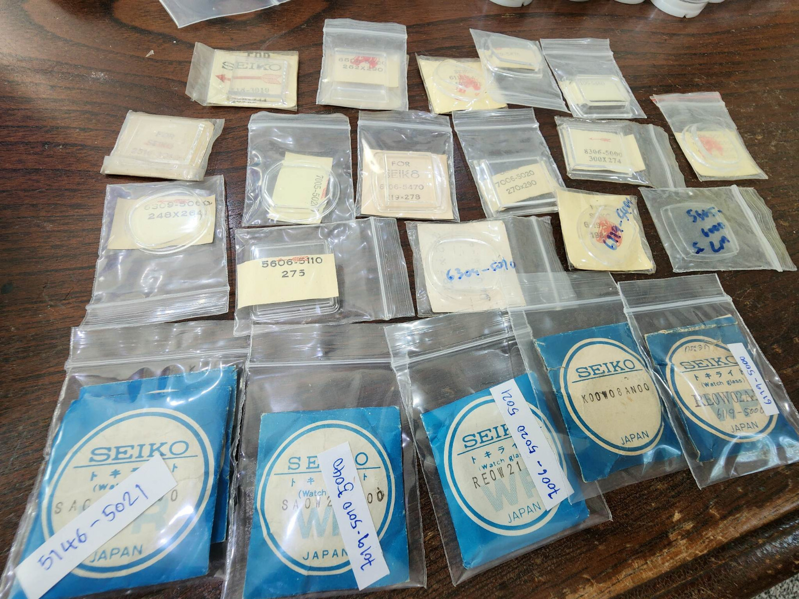 NOS SEIKO ACRYLIC CRYSTAL 6602 6119 6106 7006 6309 7005 6106 7006 830 5606 5146