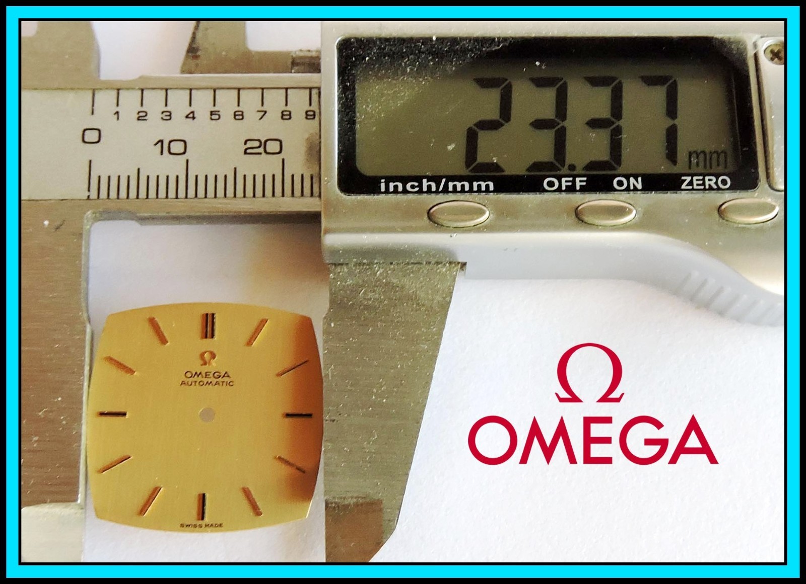 OMEGA De Ville – 18K Solid Gold Dial – For Caliber 565 – New Old Stock