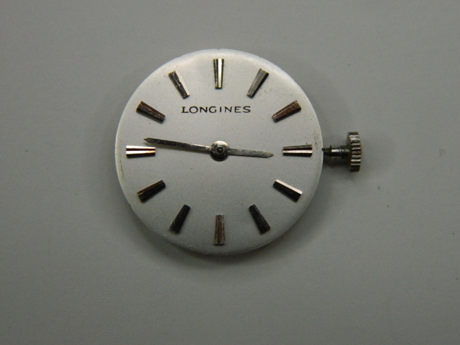 VINTAGE 1960’s LONGINES CAL 19.4 17J WATCH MOVEMENT DIAL – RUNS VERY STRONG