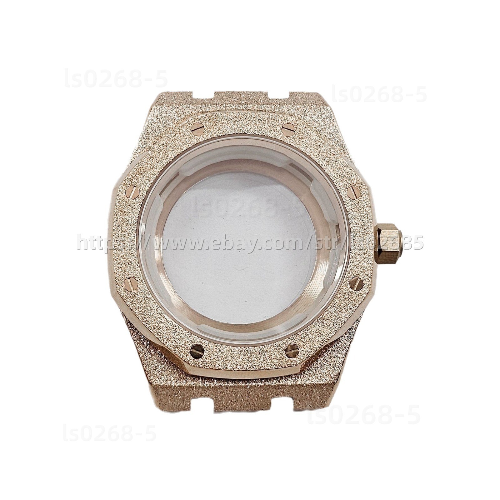 41mm NH35 Watch Case Stainless Steel Sapphire Octagonal Style Modified