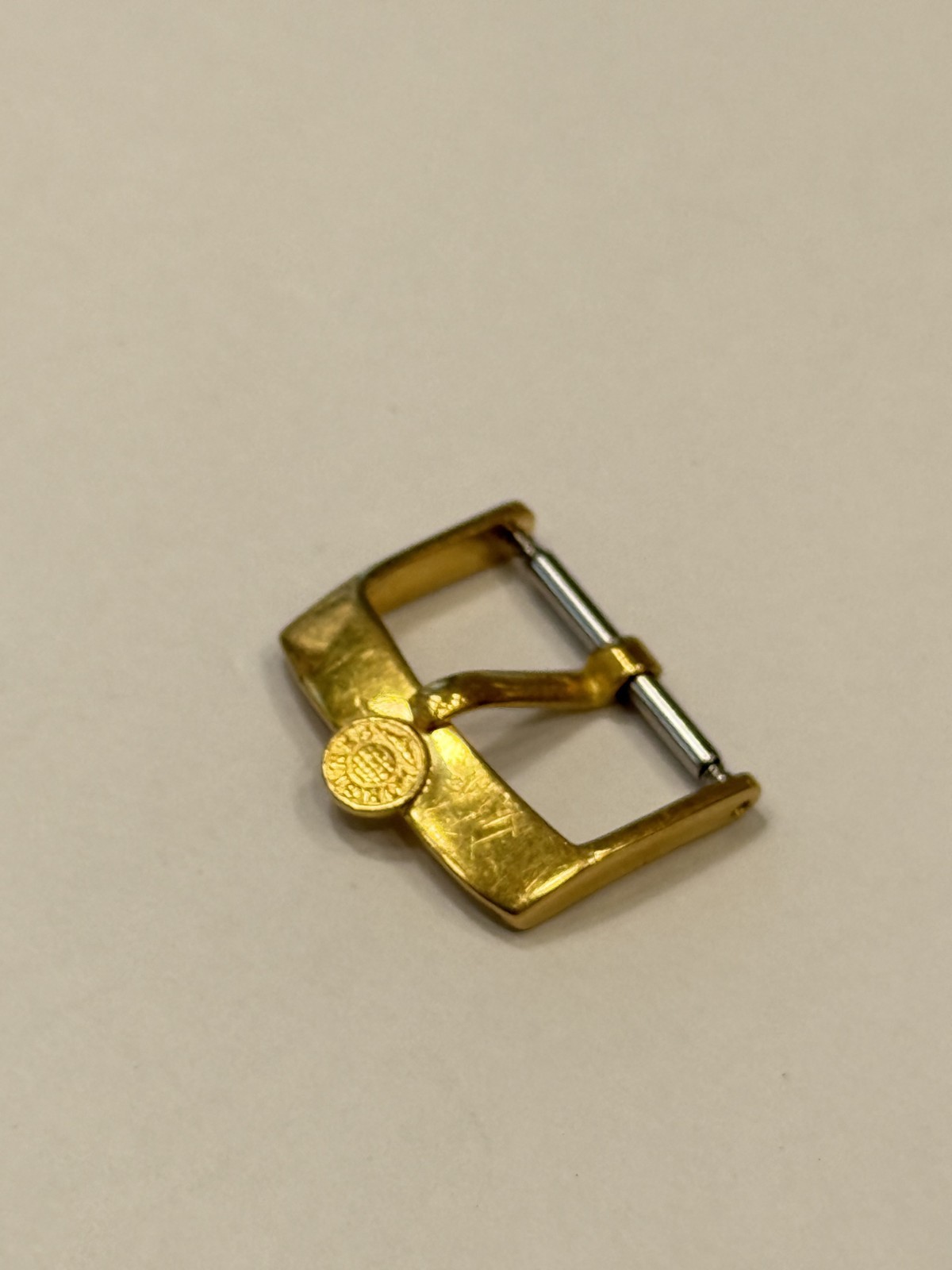 Longines Buckle 16mm Solid Gold 18k Swiss Made Rare Genuine !