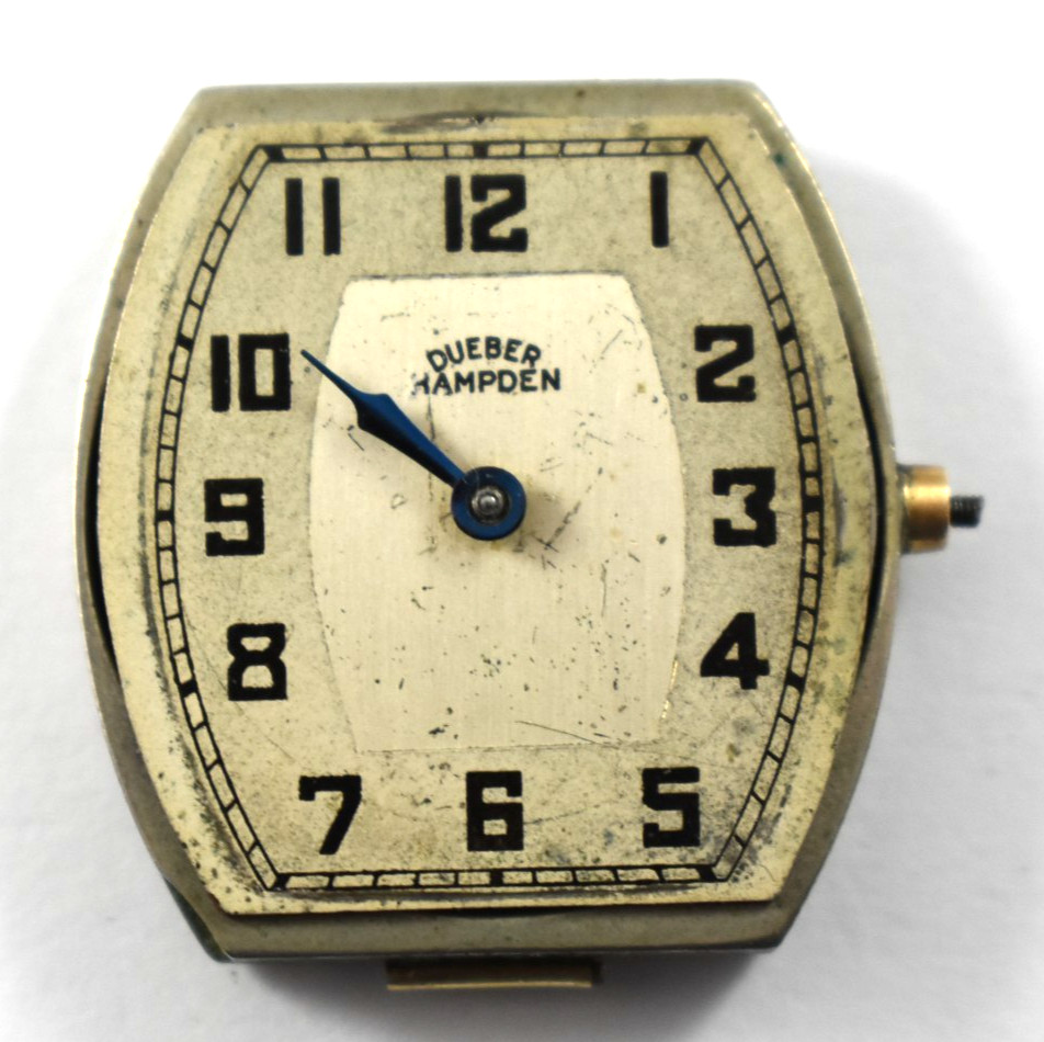 Vintage Dueber Hampden Molly Stark Wrist Watch Movement lot.qg