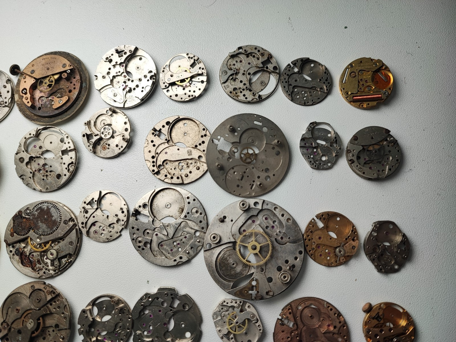 mix Watch Main Plate platinum lot as fhf fe eb harley brac fef eta bfg ut others