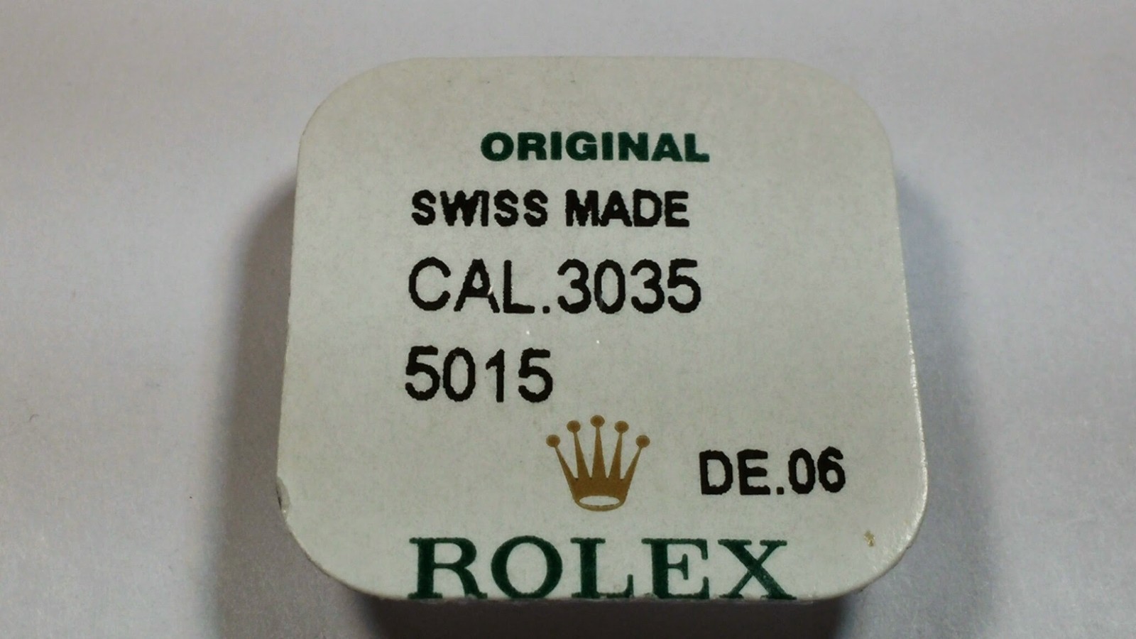 Genuine Rolex 3030 5015 Escape Wheel AND 3035 5015 Escape Wheel Factory Sealed