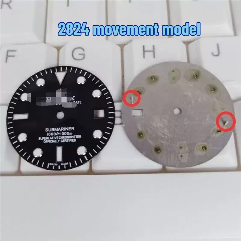 29mm watch dial literal 2824/8205 movement suitable for Rolex Submariner