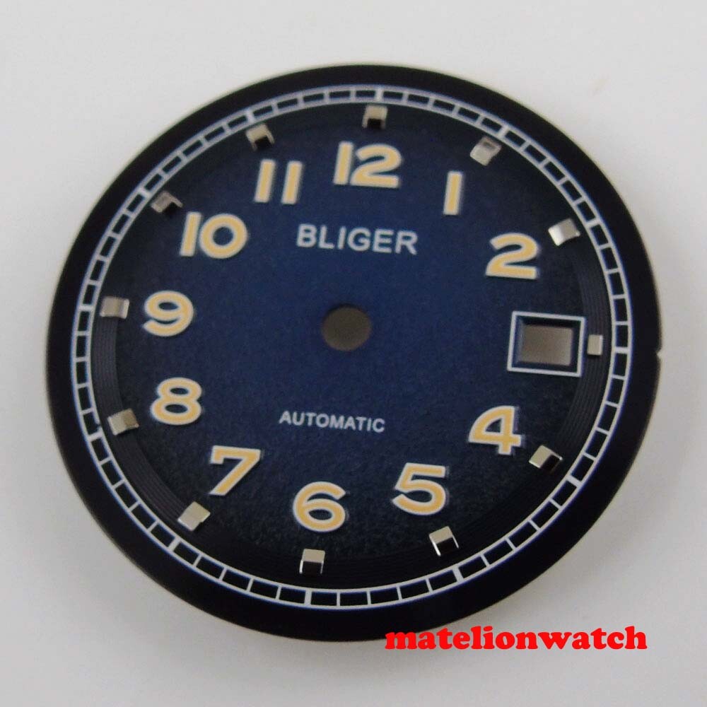 31.5mm Watch Dial Faces Date Window Fit For ETA 2824 Miyota 8215 821A DG2813