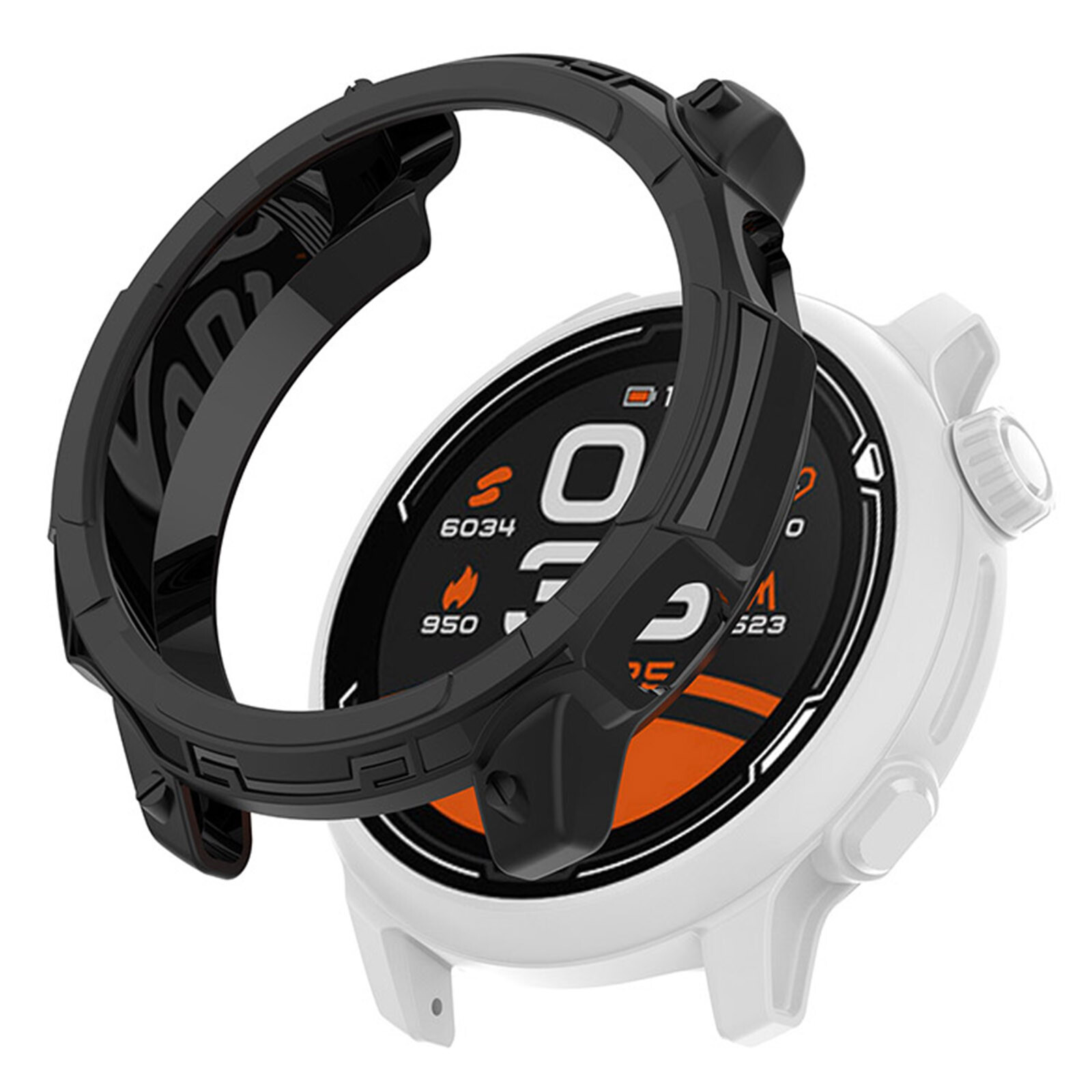 Watch Case Half-Pack TPU Soft Rubber Case Watch Accessories for COROS PACE2
