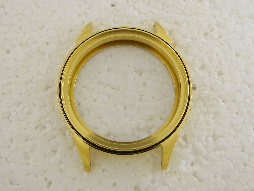 Gold Steel Case NEW!! for Movement IWC Patek Philippe Omega Rolex Chopard Zenith