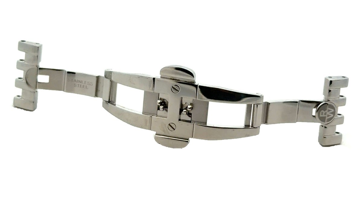 18mm Raymond Weil Maestro Silver Tone Stainless Steel Buckle Clasp