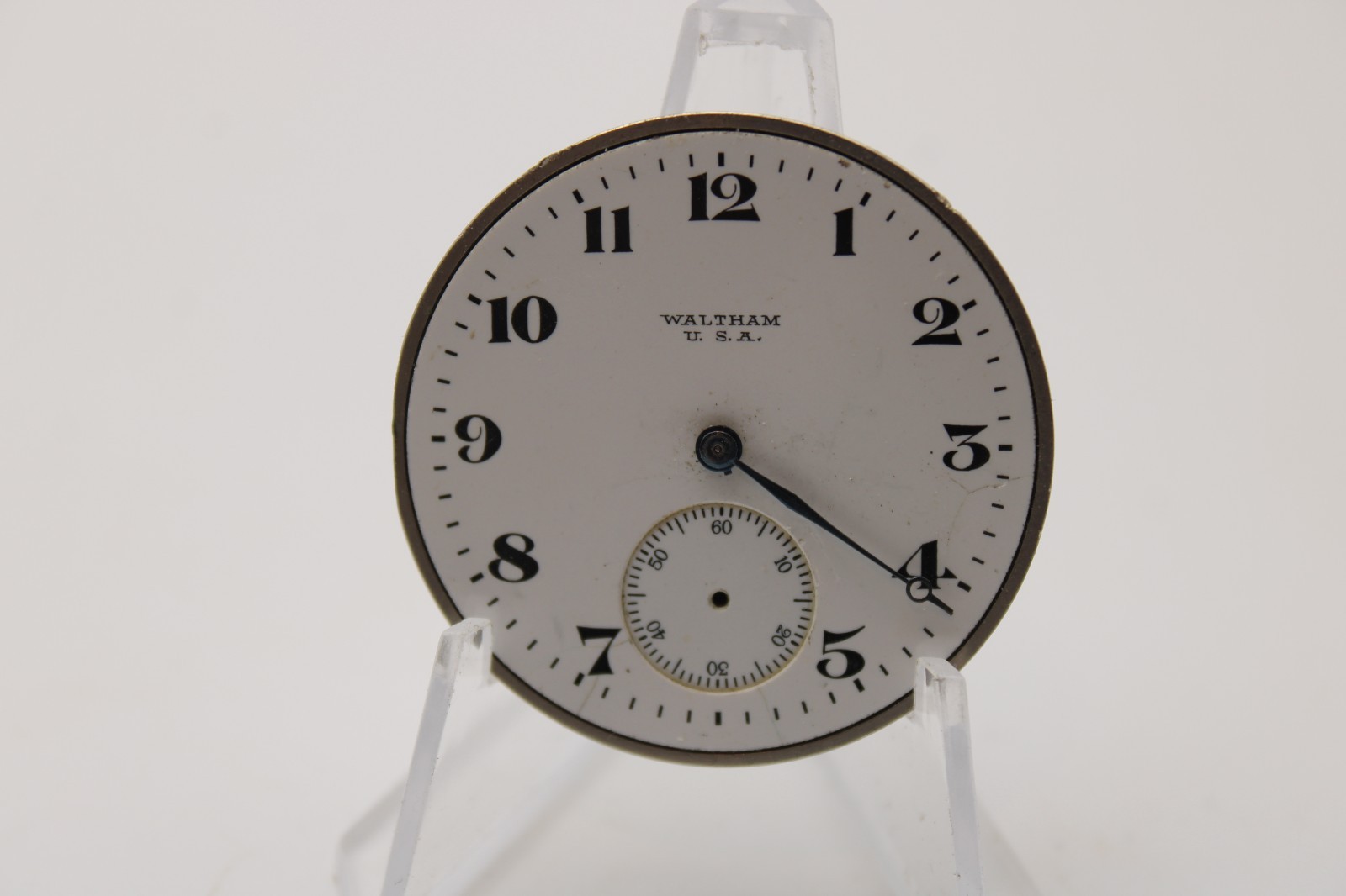 1918 WALTHAM POCKET WATCH MOVEMENT 21811715 GRADE: 225 12s 17j (FN2)