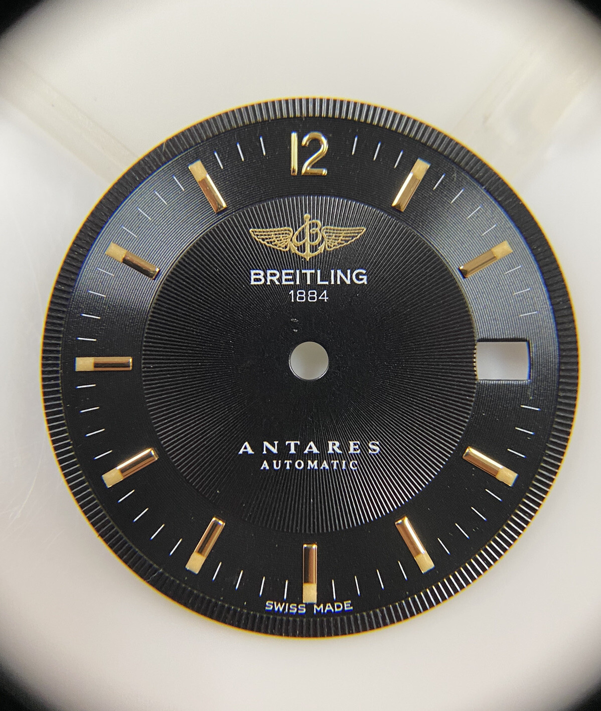 Original Breitling Antares B10048 39mm Watch Black Dial Cal. ETA 2892-2
