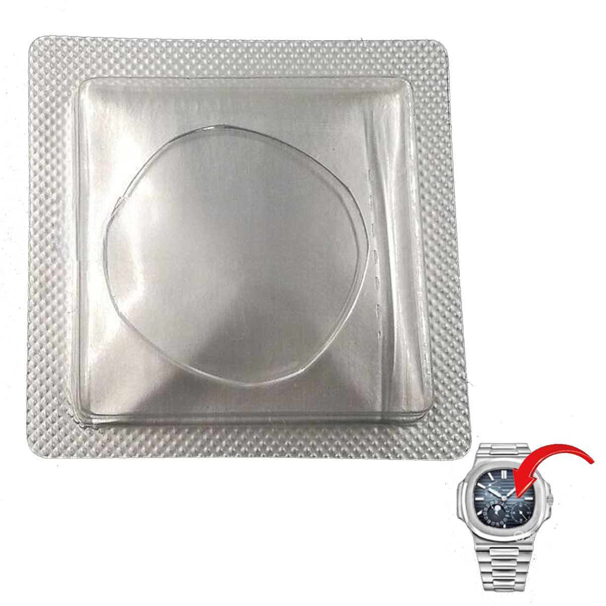Sapphire Crystal Glass for PP Patek Philippe Nautilus 5980 5165 5712 Watch