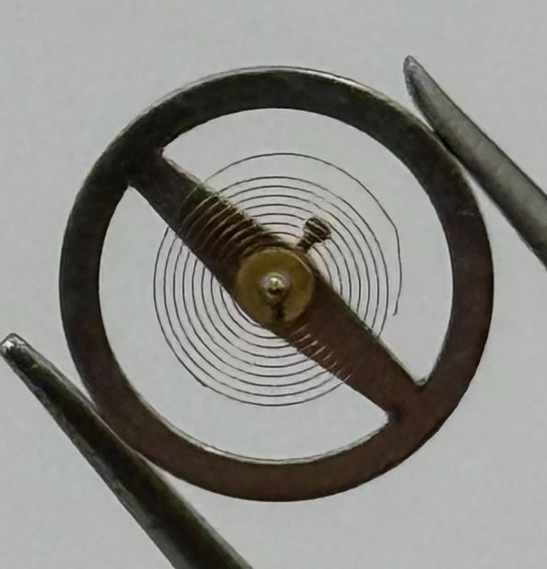 OC R7 Balance Wheel Complete And Spring 10½’’’ Renata 1534 Watch Movement Parts