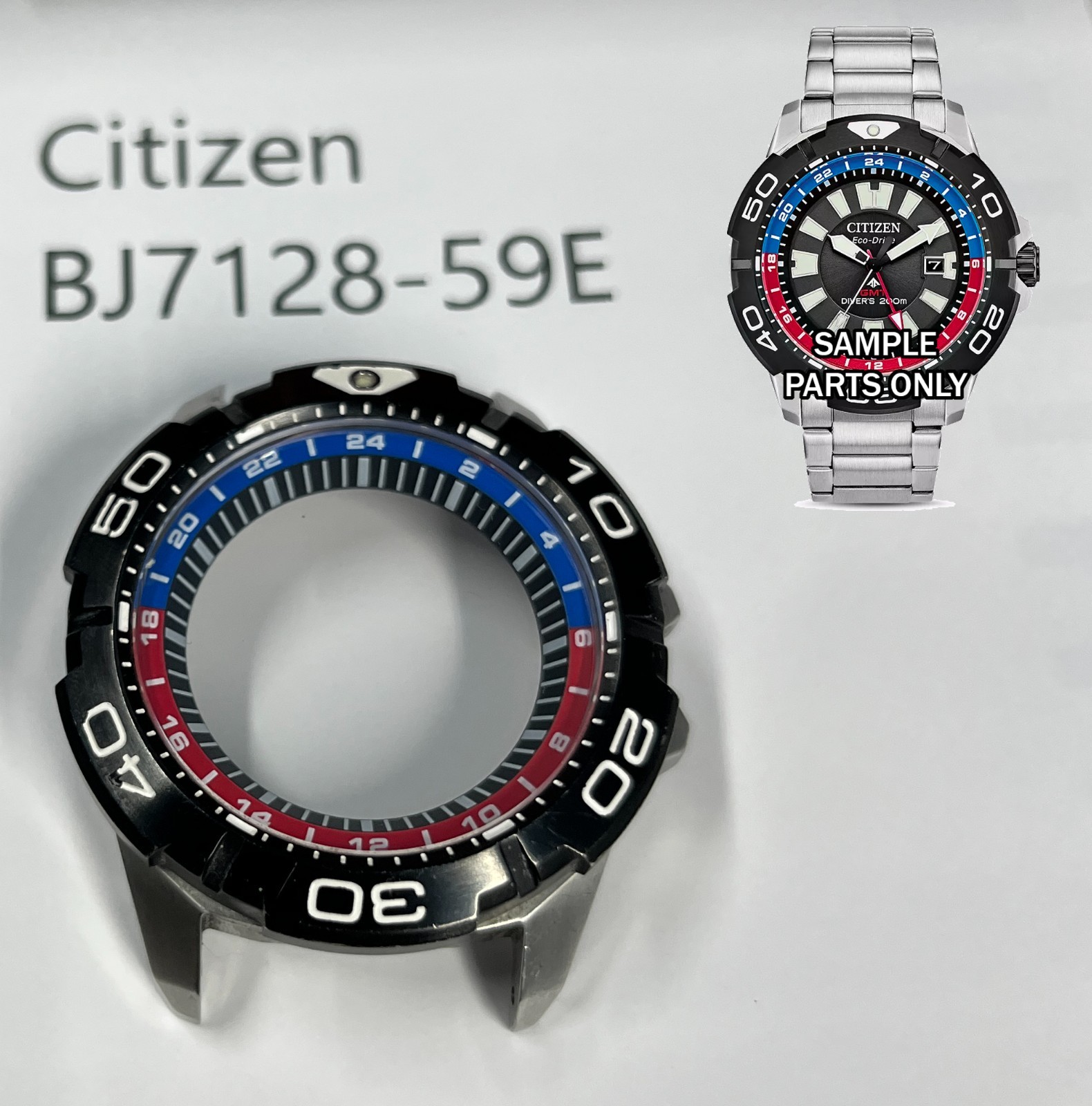 CITIZEN BJ7128-59E Promaster Watch Case w Crystal Replacement Part