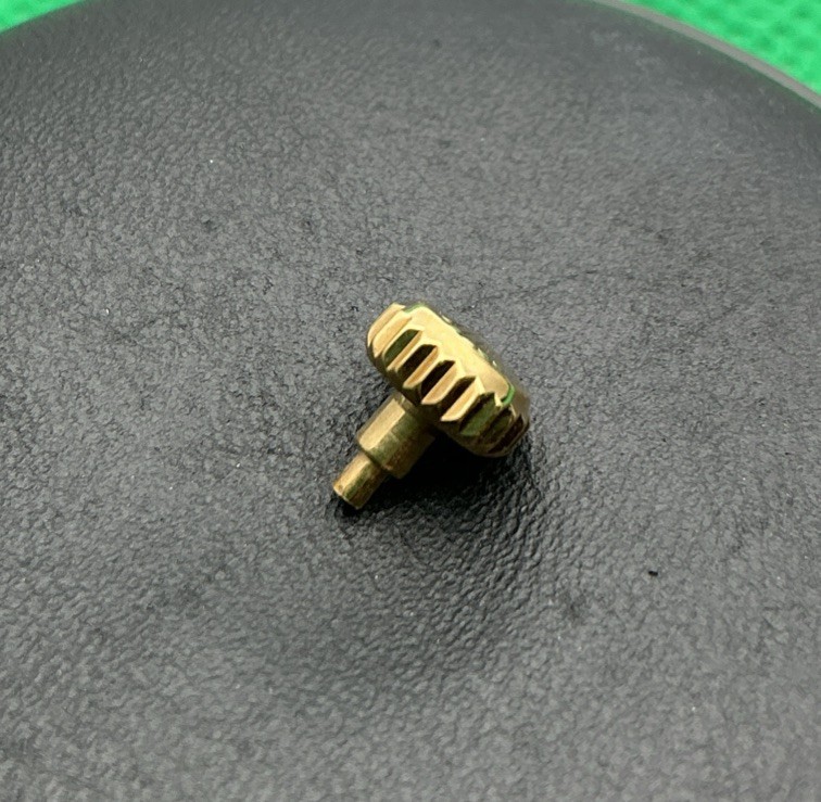 Genuine Rolex 24-600-8 18k Yellow Gold 6mm Winding Crown Refurbished (J34)